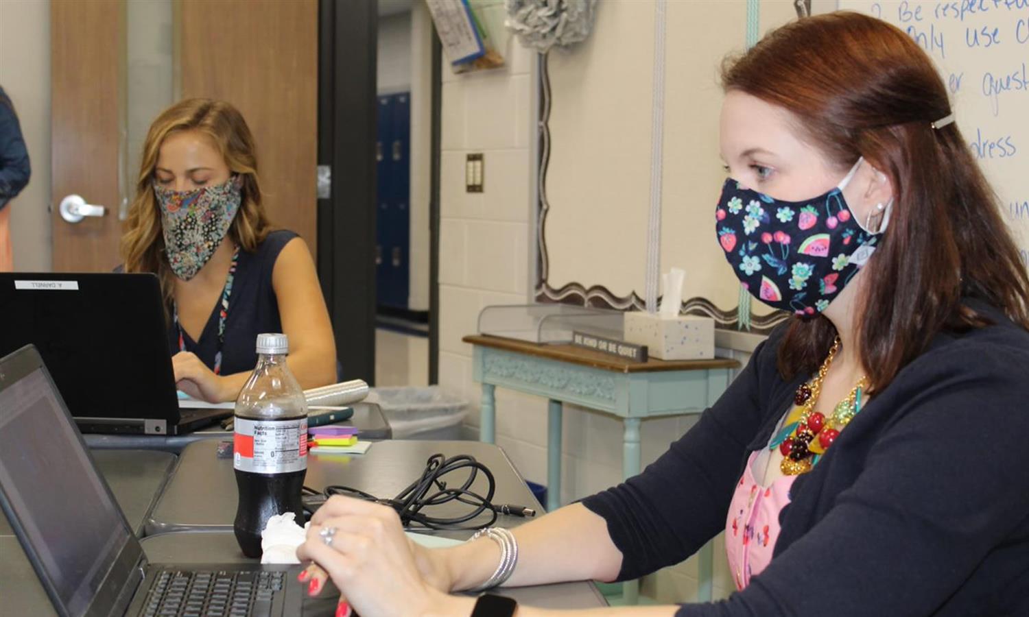 teachers prep for school year